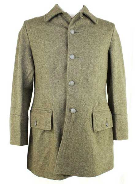 Swedish Grey Woolen Field Jacket